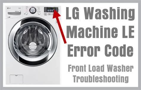 lg washer code ue|Front Load Washer – Troubleshooting a UE/Ub Error。